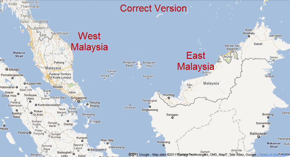 Correct Version | Malaysia